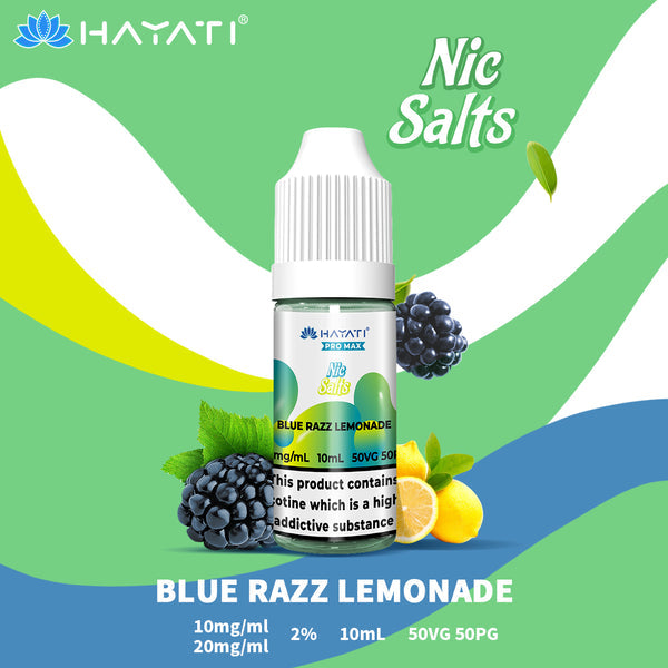 HAYATI NIC SALT-BLUE RAZZ LEMONADE