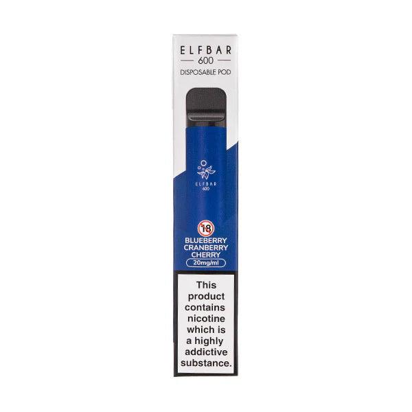 Elf Bar 600 blueberry cranberry cherry