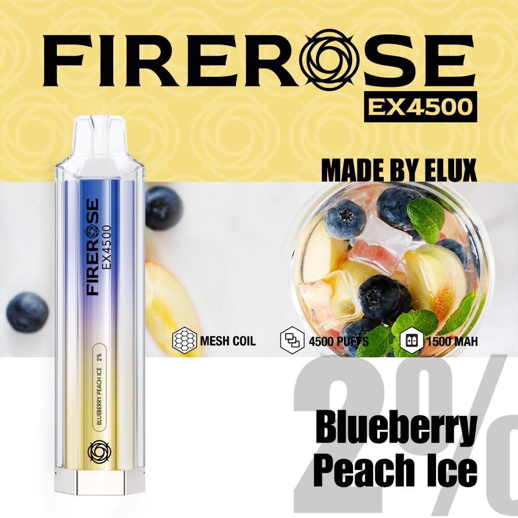FIREROSE-BLUEBERRY PEACH ICE