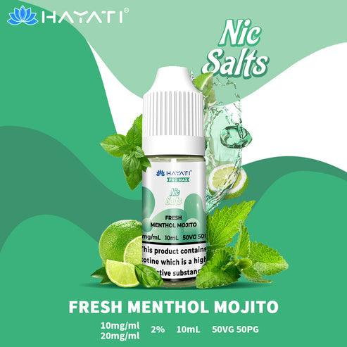 Hayati Pro Max Nic Salt E-Liquids 10 & 20mg - VapeKiss