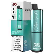 IVG 2400 Disposable fresh mint menthol mojito