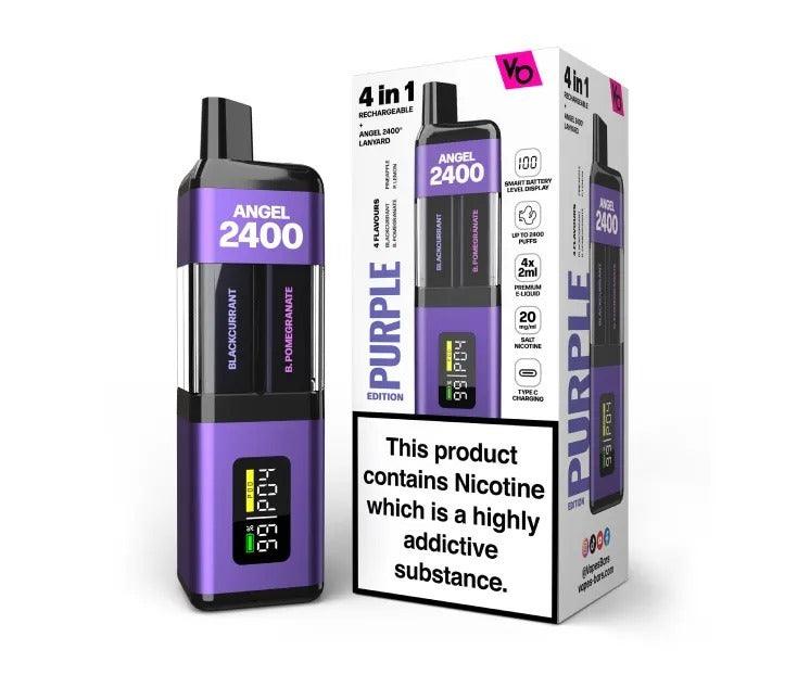 VAPE BARS ANGEL 4 IN 1 2400 purple edition