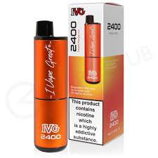 IVG 2400 Disposable peach mango ice