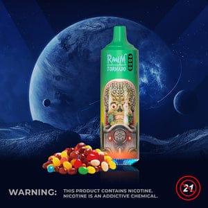 R & M Tornado 9000 Puffs Disposable Vape Device - VapeKiss