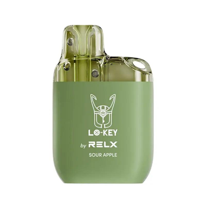RELX LO-KEY 600 Puffs Disposable Vape sour apple