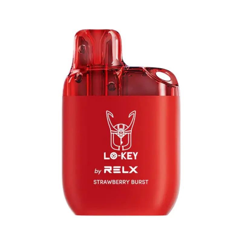 RELX LO-KEY 600 Puffs Disposable Vape strwaberry brust