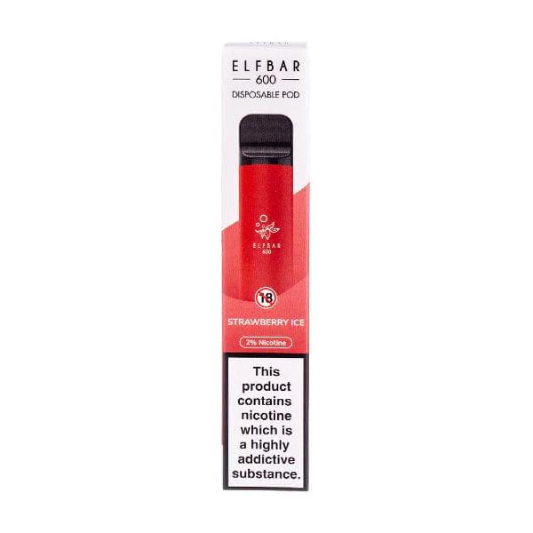 Elf Bar 600 strawberry ice