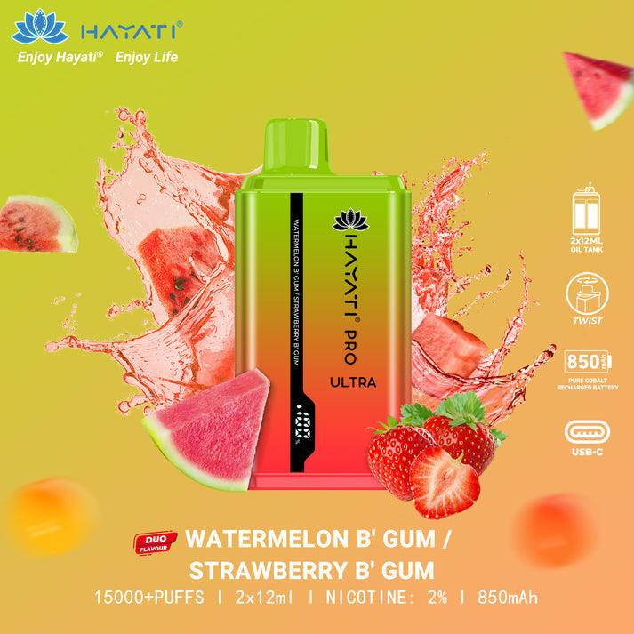 WatermelonBubblegum-StrawberryBubblegum_HayatiProUltra_20mg