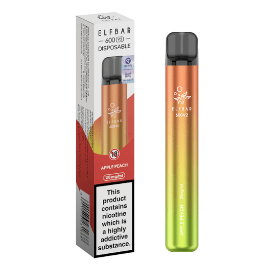ELFBAR 600V2 apple peach