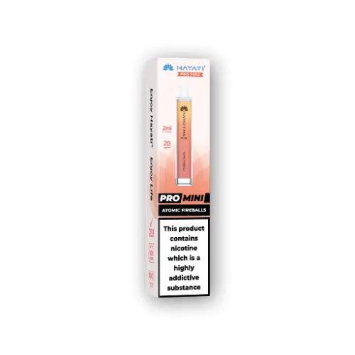 Hayati Crystal Pro Mini 600 Disposable Vape 20mg - VapeKiss