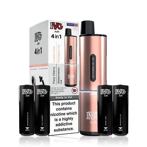 IVG Air 4-in-1 Prefilled Pod Vape Kit - VapeKiss