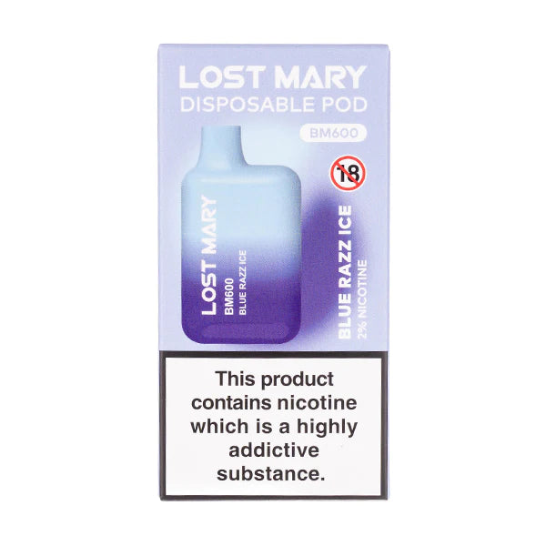 Lost Mary-blue razz ice
