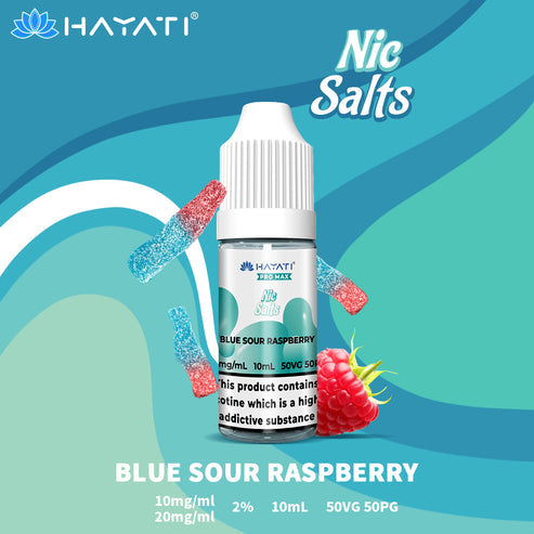 HAYATI NIC SALT- BLUE SOUR RASPBERRY