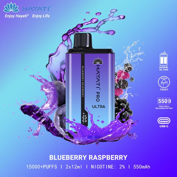 BlueberryRaspberry_HayatiProUltra_20mg