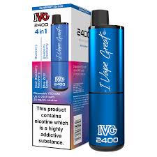 IVG 2400 Disposable blueberry edition
