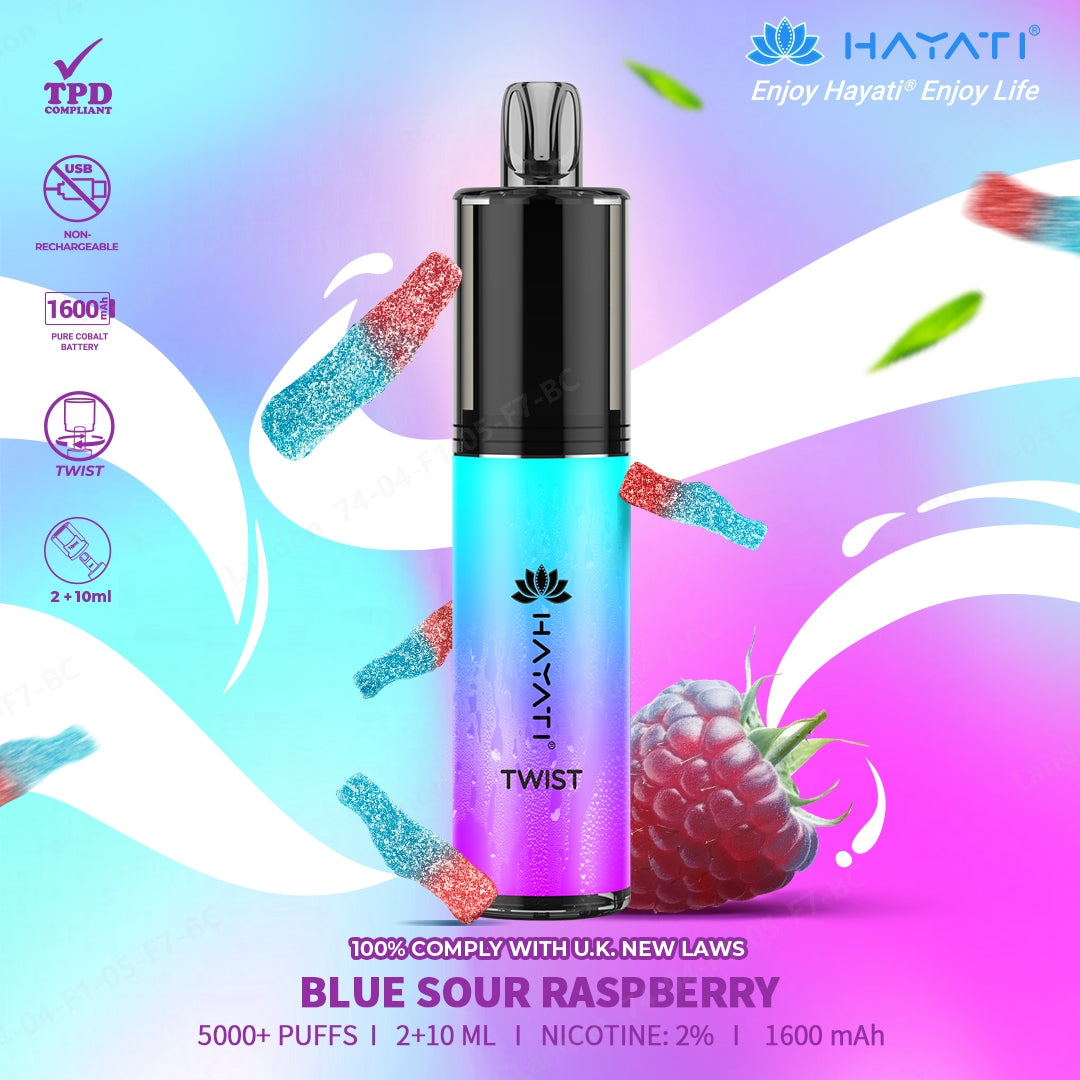 HayatiTwist - bluesourraspberry