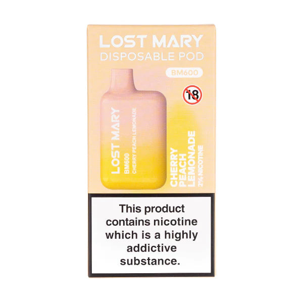 Lost Mary-cherry peach lemonade