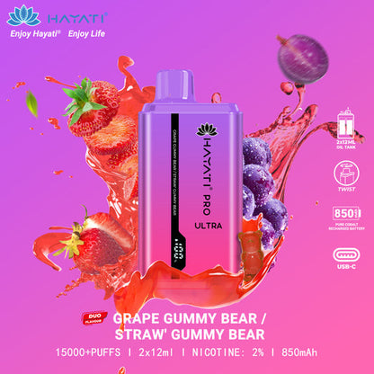 GrapeGummyBear-StrawberryGummyBear_HayatiProUltra