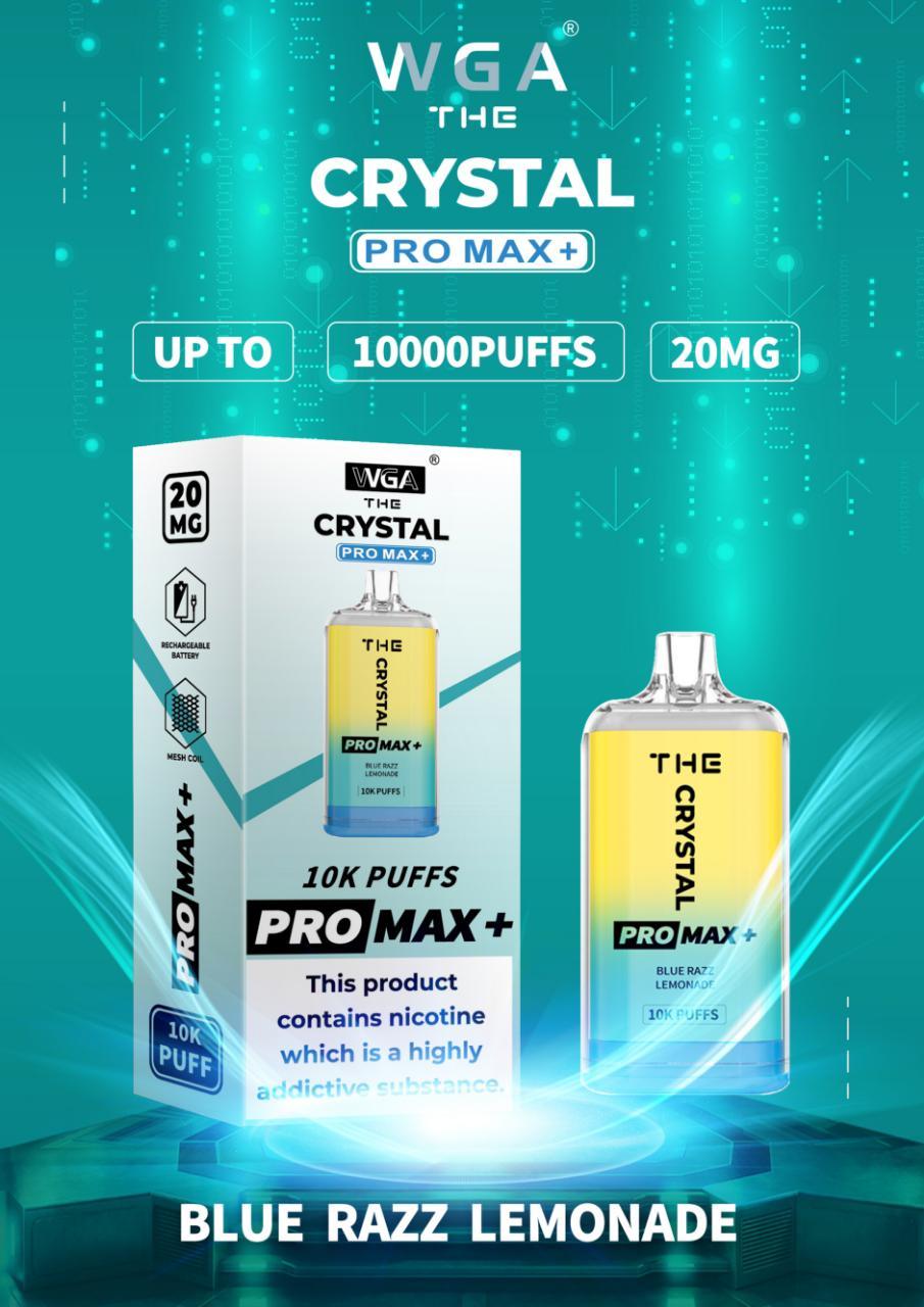 Crystal Pro Max  blue razz lemonade