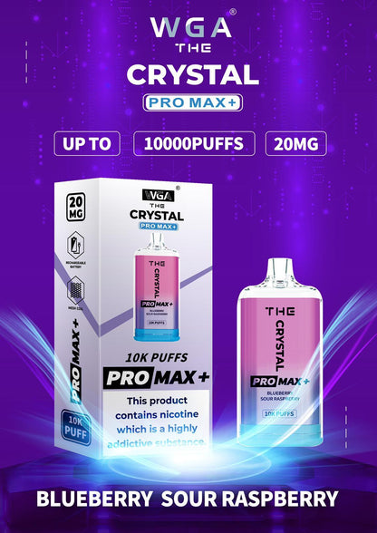 Crystal Pro Max blueberry sour raspberry