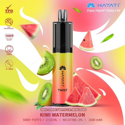 Hayati Twist 5000 kiwi watermelon