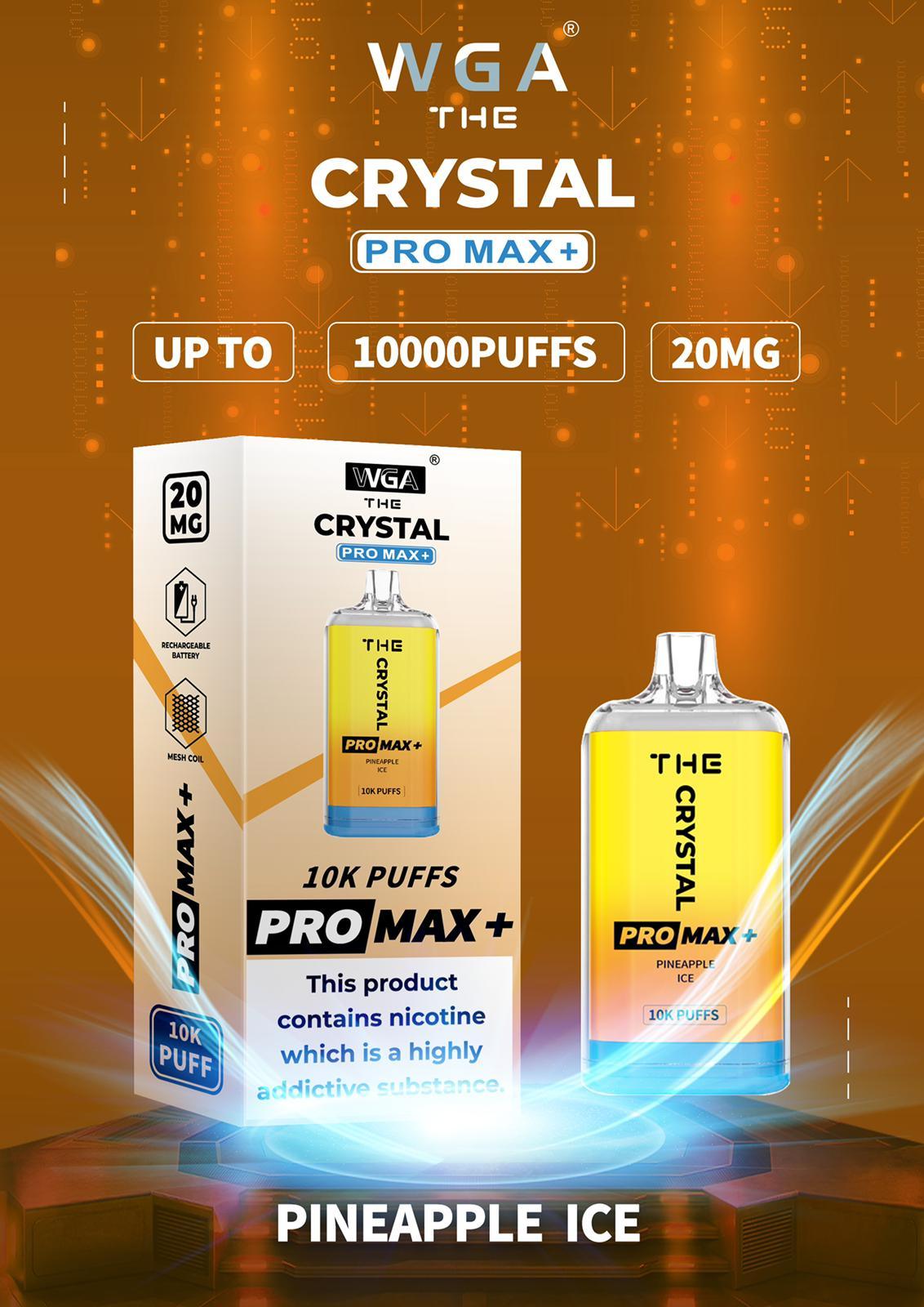 Crystal Pro Max  pineapple ice