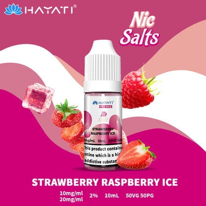 Hayati Pro Max Nic Salt E-Liquids 10 & 20mg