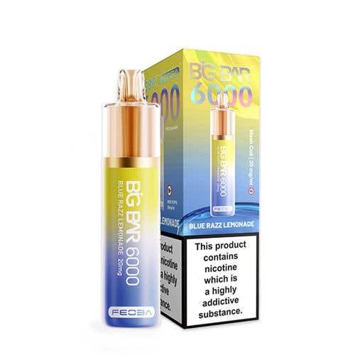 FEOBA Big Bar 6000 Disposable Vape Kit - VapeKiss