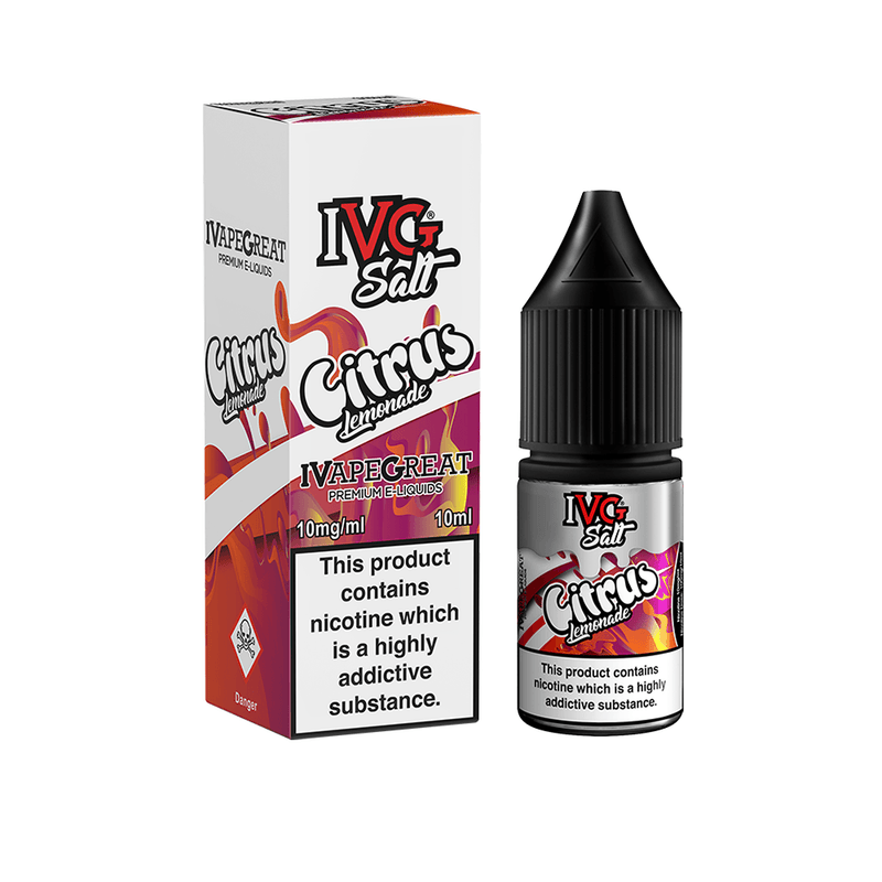 IVG Nic Salt E-Liquid citrus lemonade