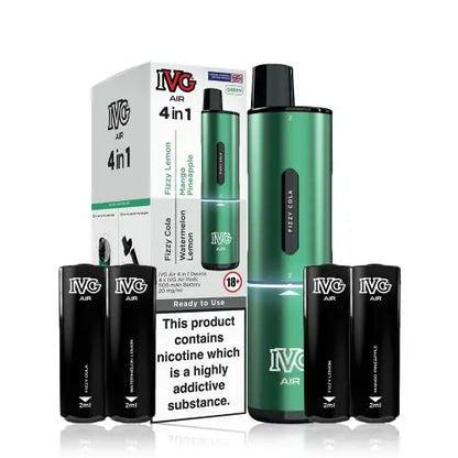 IVG Air 4-in-1 Prefilled Pod Vape Kit