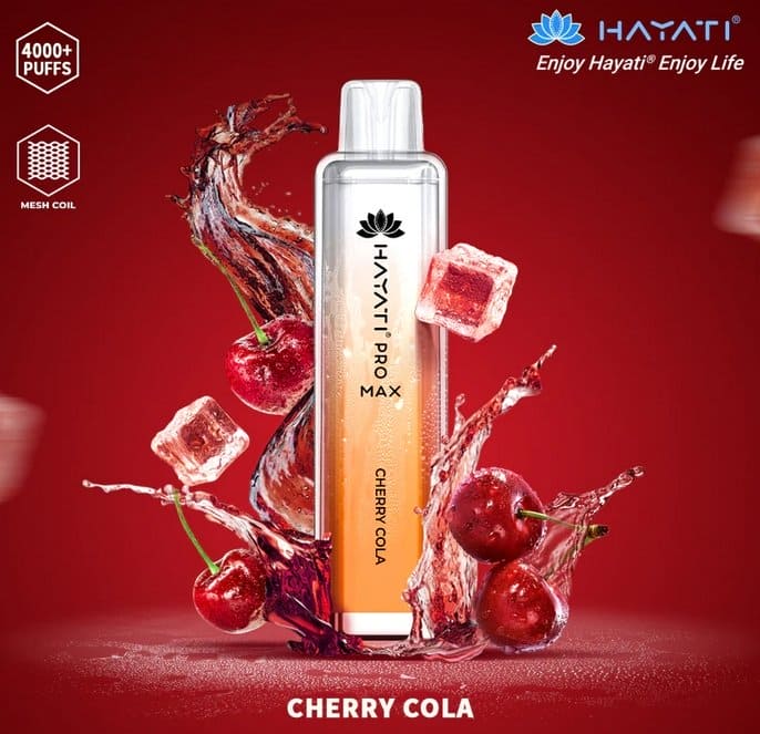 Hayati Pro Max cherry cola
