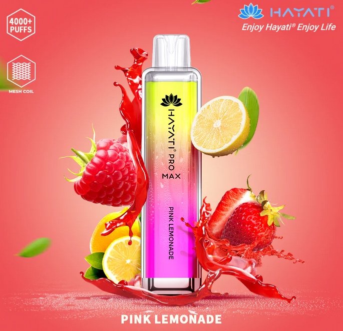Hayati Pro Max pink lemonade