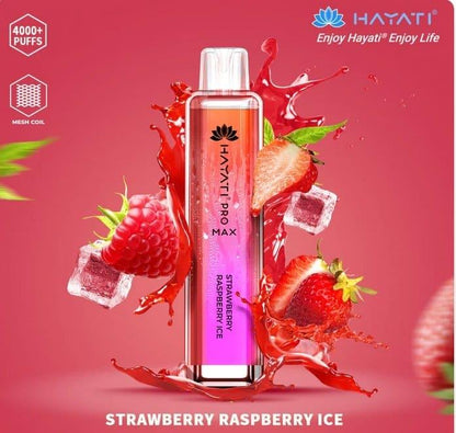 Hayati Pro Max strawberry raspberry ice