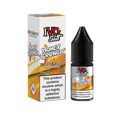 IVG Nic Salt E-Liquid honey crunch