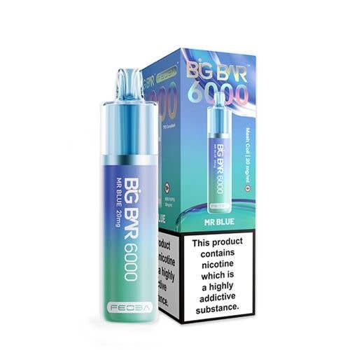 FEOBA Big Bar 6000 Disposable Vape Kit - VapeKiss