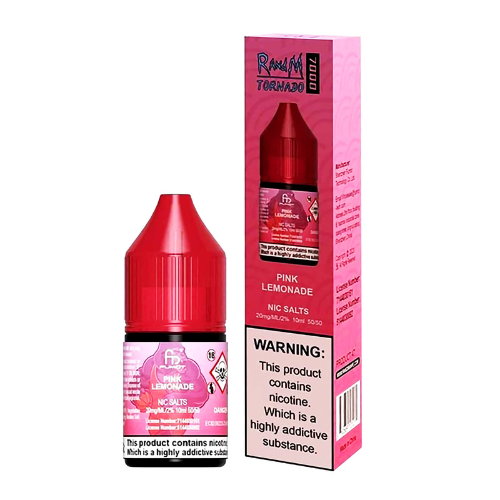 R & M Tornado 7000 Nic Salt E-Liquids 10-20mg