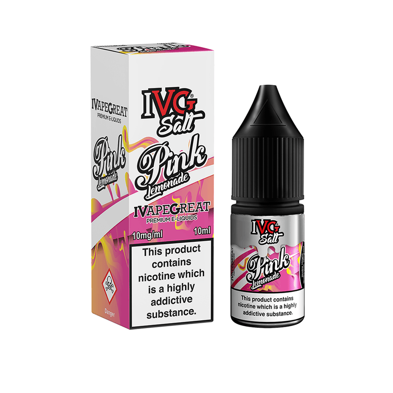 IVG Nic Salt E-Liquid pink lemonade