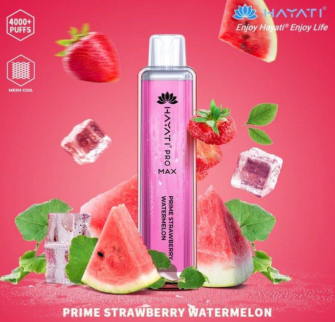 Hayati Pro Max prime strawberry watermelon