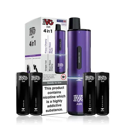 IVG Air 4-in-1 Prefilled Pod Vape Kit