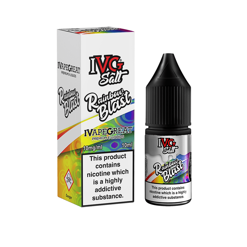 IVG Nic Salt E-Liquid rainbow blast