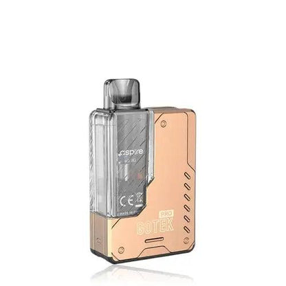 ASPIRE GOTEK PRO Pod Vape Kit - Rose Gold / Single - Disposable Electronic Cigarette