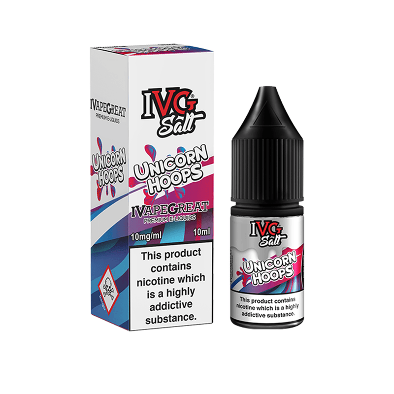 IVG Nic Salt E-Liquid unicorn hoops