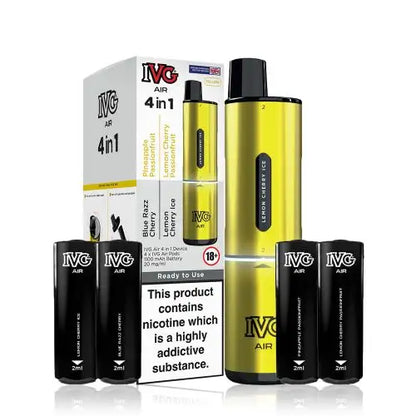 IVG Air 4-in-1 Prefilled Pod Vape Kit